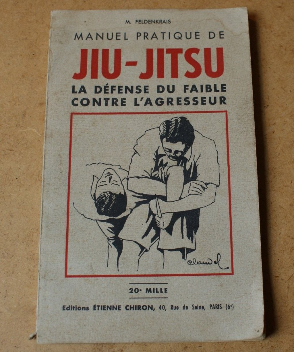 Livre de Moshé Feldenkrais Jiu-Jitsu